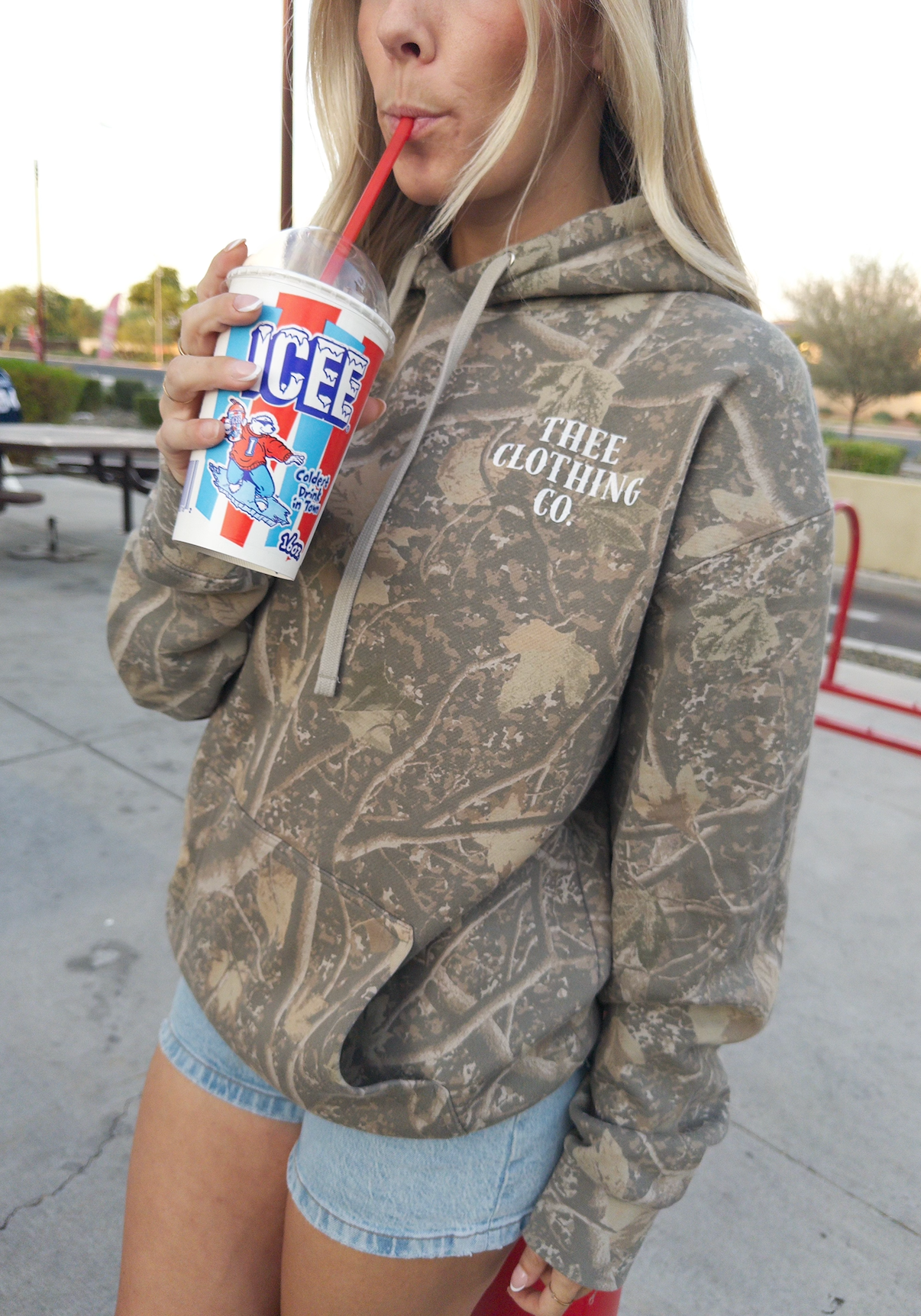 Doubt Not Fear Not Hoodie in Camo